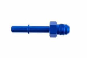 Red Horse Products - -06 AN Male 3/8" Push on EFI - blue
