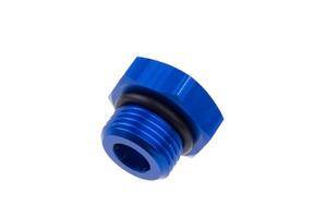 Red Horse Products - -04 AN/JIC straight thread (o-ring) port plug - blue