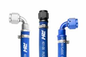 Red Horse Products - -04 401 Series Blue Push Lock Hose - 3 feet