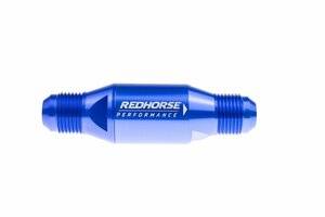 Red Horse Products - -10 inlet -10 outlet AN One Way Check Valve - blue