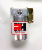 Red Horse Products - -8 AN single inlet/outlet up to 225 GPH fuel injection filter -Clear