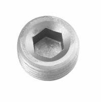 Red Horse Products - -01 (1/16") NPT socket head pipe plug - clear - 2/pkg