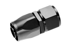 Red Horse Products - -04 straight female aluminum hose end - black