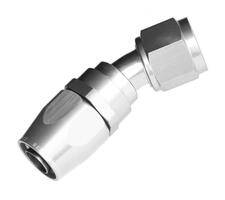 Red Horse Products - -04 30 deg double swivel hose end-clear