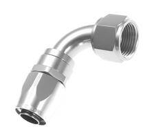 Red Horse Products - -20 90 deg double swivel hose end-clear