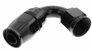Red Horse Products - -16 120 degree female aluminum hose end - black