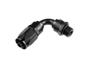 Red Horse Products - -08 Hose End With -08 ORB End (90°) TUBE - Black