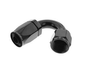 Red Horse Products - -06 150 degree female aluminum hose end - black
