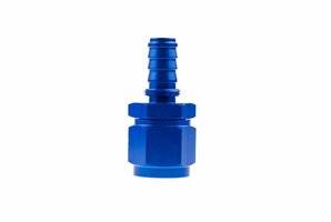 Red Horse Products - -10 AN Straight Crimp Style Hose End - Blue