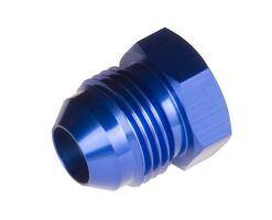 Red Horse Products - -04 AN flare plug-blue -2pcs/pkg