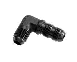 Red Horse Products - -12 90 degree male AN/JIC bulkhead adapter - black