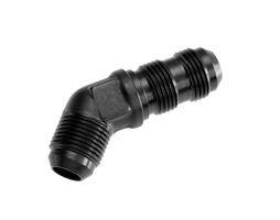 Red Horse Products - -03 male AN/JIC bulkhead adapters 45 degree - black