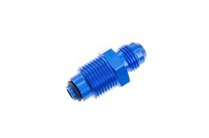 Red Horse Products - -06 AN male to 3/8" NPT male adapter with 1/8" NPT port, 90º - black