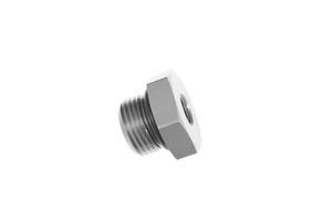 Red Horse Products - -10 ORB port plug with 1/8" NPT female - clear