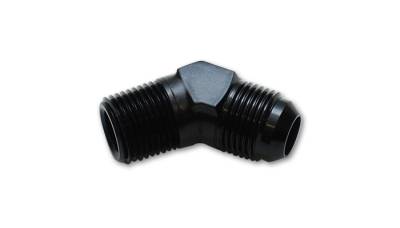 Vibrant Performance - Vibrant Performance - 10162 - 45 Degree Adapter Fitting; Size: -8AN x 1/4 in. NPT