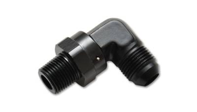 Vibrant Performance - Vibrant Performance - 11353 - Male AN to Male NPT 90 Degree Swivel Adapter, -6 AN to 1/8 in. NPT