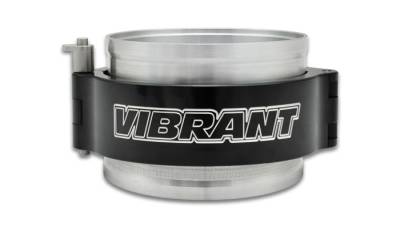Vibrant Performance - Vibrant Performance - 12515 - HD Clamp Assembly for 2.5 in. OD Tubing - Anodized Black Clamp