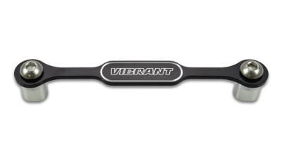 Vibrant Performance - Vibrant Performance - 12648 - Anodized Black Boost Brace with Stainless Steel Dowels