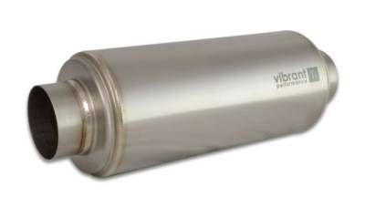 Vibrant Performance - Vibrant Performance - 17532 - Resonator, 3.00 in. Inlet/Outlet x 16.00 in. Long