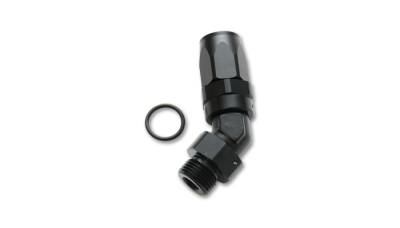 Vibrant Performance - Vibrant Performance - 24400 - Male Hose End Fitting, 45 Degree; Size: -6AN; Thread: (4) 7/16 in.-20