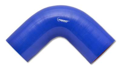 Vibrant Performance - Vibrant Performance - 2740B - 90 Degree Elbow, 2.00 in. I.D. x 4.00 in. Leg Length - Blue