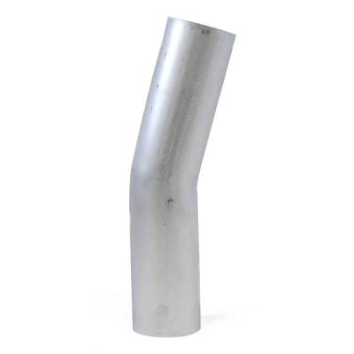 HPS Silicone Hose - HPS 4" OD 15 Degree Bend 6061 Aluminum Elbow Pipe 16 Gauge w/ 5 1/2" CLR