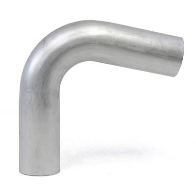 HPS Silicone Hose - HPS 4" OD 100 Degree Bend 6061 Aluminum Elbow Pipe 16 Gauge w/ 5 1/2" CLR