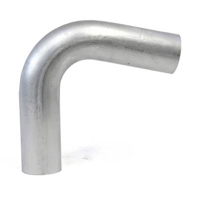 HPS Silicone Hose - HPS 4" OD 110 Degree Bend 6061 Aluminum Elbow Pipe 16 Gauge w/ 5 1/2" CLR