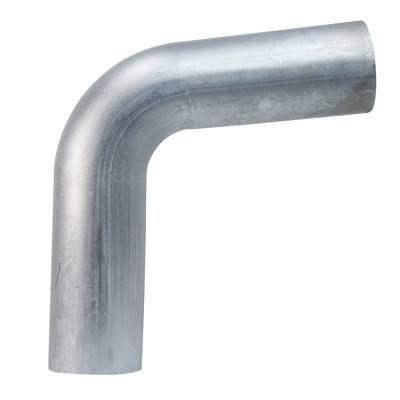 HPS Silicone Hose - HPS 4" OD 80 Degree Bend 6061 Aluminum Elbow Pipe 16 Gauge w/ 5 1/2" CLR