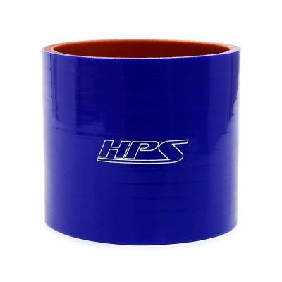 HPS Silicone Hose - HPS 1" ID , 3" Long High Temp 4-ply Reinforced Silicone Straight Coupler Hose Blue (25mm ID , 76mm Length)