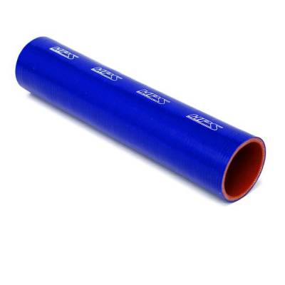 HPS Silicone Hose - HPS 1-3/16" ID , 1 Foot Long High Temp 4-ply Reinforced Silicone Coupler Tube Hose Blue (30mm ID)
