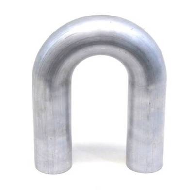 HPS Silicone Hose - HPS 1-3/8" OD 180 Degree U Bend 6061 Aluminum Elbow Pipe 16 Gauge w/ 2.5" CLR