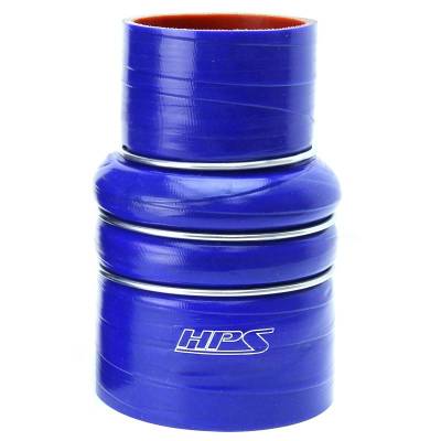 HPS Silicone Hose - HPS 2.5" - 3" ID , 6" Long High Temp 4-ply Reinforced Silicone CAC Coupler Hose Cold Side (63mm - 76mm ID , 152mm Length)