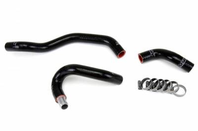 HPS Silicone Hose - HPS Black Reinforced Silicone Heater Hose Kit Coolant for Infiniti 2014 QX50