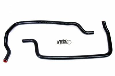 HPS Silicone Hose - HPS Black Reinforced Silicone Heater Hose Kit Coolant for Jeep 01-04 Grand Cherokee WJ 4.7L V8