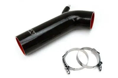 HPS Silicone Hose - HPS Black Reinforced Silicone Post MAF Air Intake Hose Kit for Lexus 01-05 IS300 I6 3.0L