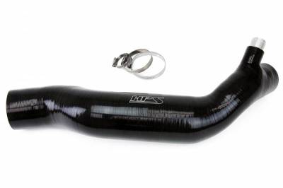 HPS Silicone Hose - HPS Black Reinforced Silicone Post MAF Air Intake Hose Kit for Lexus 2018-2019 GS300 2.0L Turbo