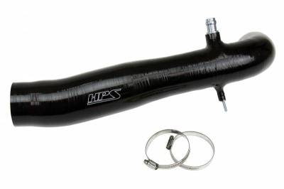 HPS Silicone Hose - HPS Black Reinforced Silicone Post MAF Air Intake Hose Kit for Toyota 05-19 Tacoma 2.7L 4Cyl