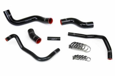 HPS Silicone Hose - HPS Black Reinforced Silicone Radiator + Heater Hose Kit for Toyota 17-20 86