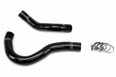 HPS Silicone Hose - HPS Black Reinforced Silicone Radiator Hose Kit Coolant for Acura 02-06 RSX