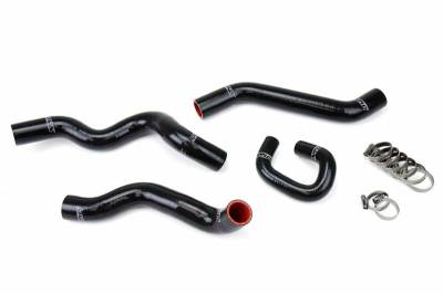 HPS Silicone Hose - HPS Black Reinforced Silicone Radiator Hose Kit Coolant for Chevy 08-10 Cobalt SS 2.0L Turbo