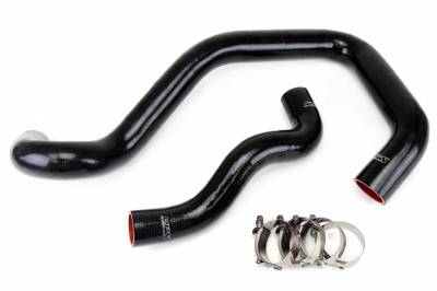 HPS Silicone Hose - HPS Black Reinforced Silicone Radiator Hose Kit Coolant for Ford 03-07 F550 Superduty 6.0L Diesel w/ Mono Beam Suspension