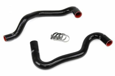 HPS Silicone Hose - HPS Black Reinforced Silicone Radiator Hose Kit Coolant for Ford 11-13 Fiesta 1.6L