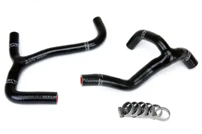 HPS Silicone Hose - HPS Black Reinforced Silicone Radiator Hose Kit Coolant for Honda 03-04 CRF450R