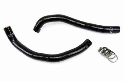 HPS Silicone Hose - HPS Black Reinforced Silicone Radiator Hose Kit Coolant for Honda 03-07 Accord 2.4L 4Cyl