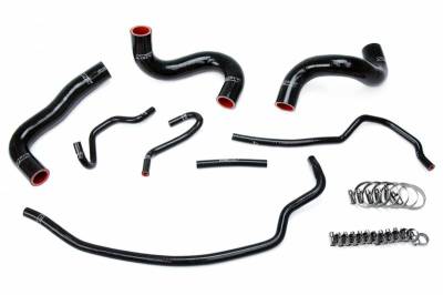 HPS Silicone Hose - HPS Black Reinforced Silicone Radiator Hose Kit Coolant for Toyota 09-13 Corolla 1.8L
