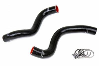 HPS Silicone Hose - HPS Black Reinforced Silicone Radiator Hose Kit Coolant for Toyota 09-13 Prius 1.8L