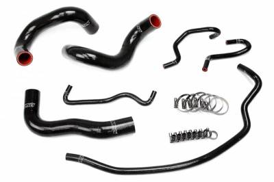HPS Silicone Hose - HPS Black Reinforced Silicone Radiator Hose Kit Coolant for Toyota 14-18 Corolla 1.8L