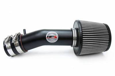 HPS Silicone Hose - HPS Black Shortram Cool Air Intake Kit for 03-07 Honda Accord 3.0L V6 7th Gen