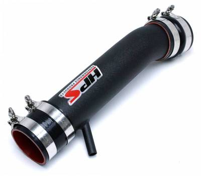 HPS Silicone Hose - HPS Black Shortram Post MAF Air Intake Pipe for 14-16 Lexus IS250 2.5L V6 Non F-Sport